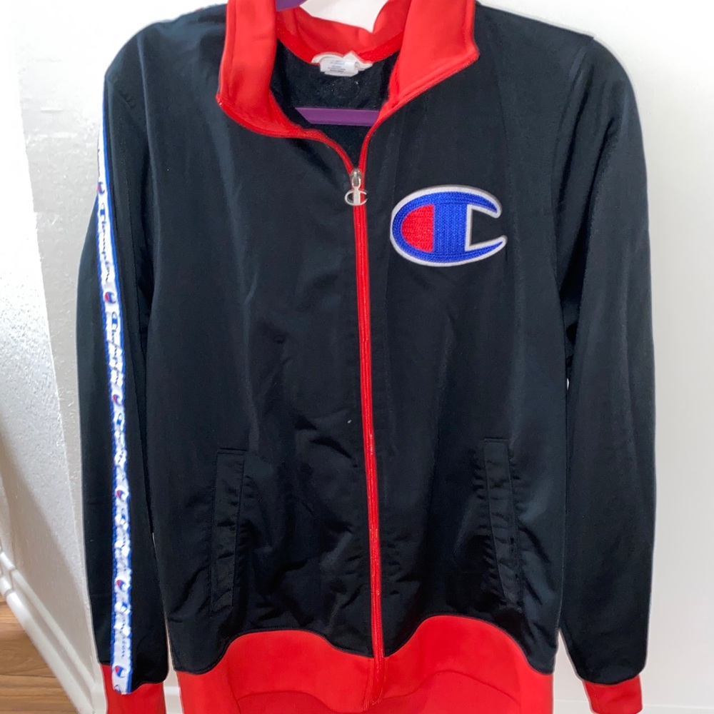 champion track jacket men